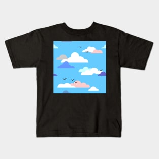 Cloud Birds Kids T-Shirt